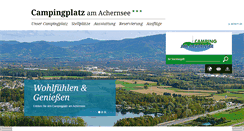 Desktop Screenshot of campingplatz-achernsee.de